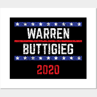 Elizabeth Warren and Mayor Pete Buttigieg on the one ticket? Dare to dream. Posters and Art